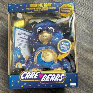 Care Bears Bedtime Bear - Starry Blue and Gold Plush
